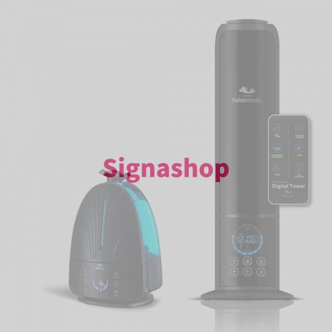 Kit Umidificador Digital Breath Ion + Umidificador Tower